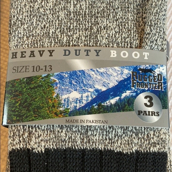 Rugged Frontier Heavy Duty Boot socks size 10-13 - Picture 2 of 7